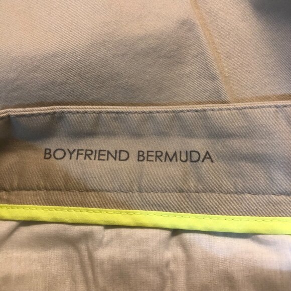 NWT Stylus Boyfriend Bermuda Western Khaki Shorts Size 12 - Picture 7 of 10